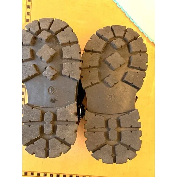 Wulubaba Toddler Girl's Size 8 Black Mary Jane Dress Shoes Classic Bow Design - Picture 4 of 5